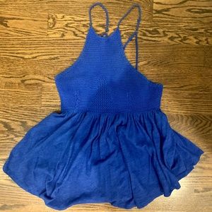 FREE PEOPLE ROAD TRIP CROCHET TANK